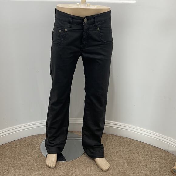 Do Denim Low Rise Jeans Black Size 31 Inseam 32 NWOT - Picture 9 of 12